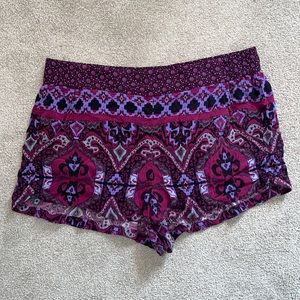 Printed shorts
